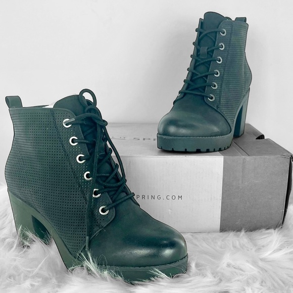 Call It Spring Shoes - ✨NWT✨ Combat Heels by Call it Spring
